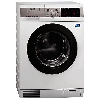 AEG L99695HWD ÖKOKombi Plus Heat Pump Washer Dryer, 9kg Wash/6kg Dry Load, A Energy Rating, 1600rpm Spin, White